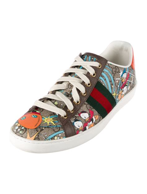 Gucci x Disney Ace 'Huey, Dewey and Louie' Sneakers 